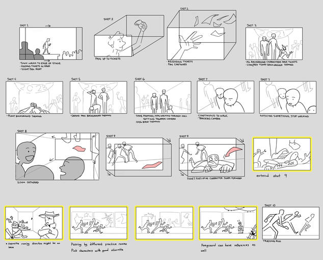 Artist: Kuzillon and Ofelia. The storyboard was a collaborative effort between Trout, Ofelia, Ringarune, Kuzillon, Will, Alto, and Funky Pepe